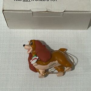 Vintage Disney Lady Ornament Grolier’s Christmas Magic
